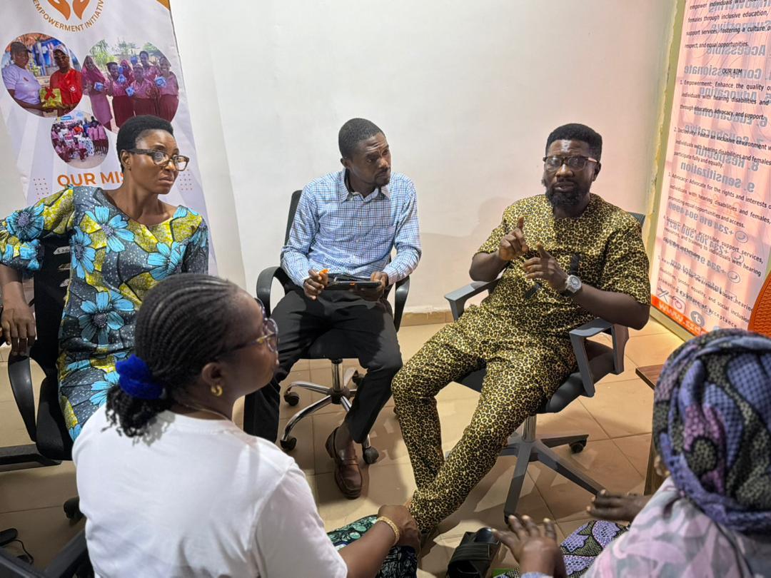 Strategic Courtesy Visit from Deaf Community Leaders